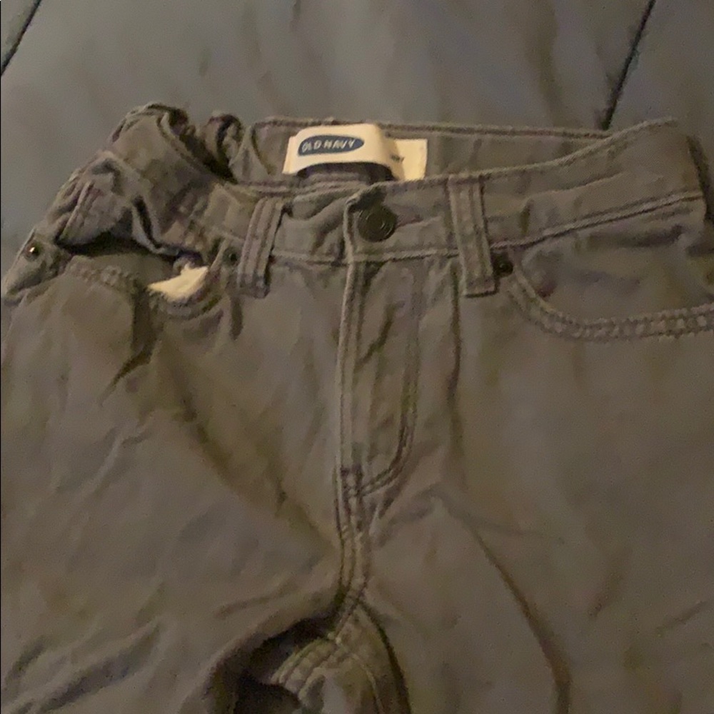 Boys grey skinny jeans